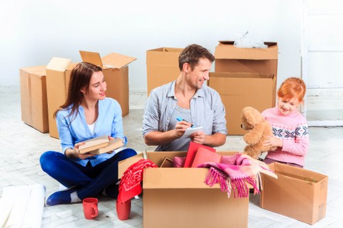 Furniture removals in Bermondsey with careful packing and loading