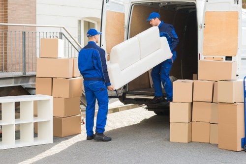 Same day removals team preparing urgent moving service in Bermondsey