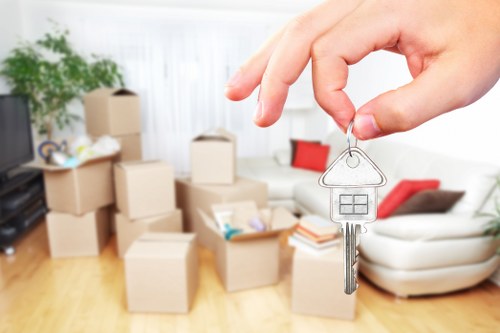 Movers planning a residential move in Bermondsey near local apartments