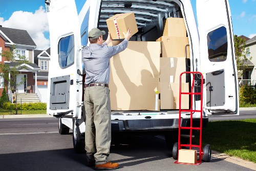 Professional Bermondsey man and van service operating with safety procedures