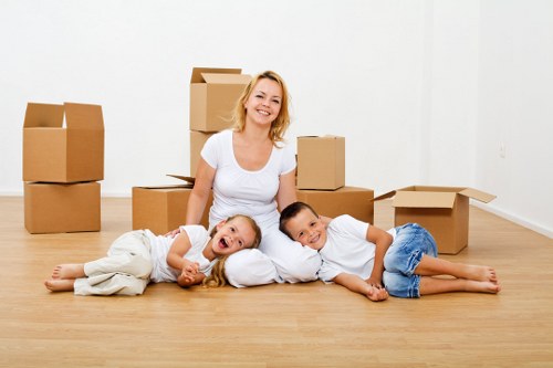 Professional Bermondsey removal team handling household furniture