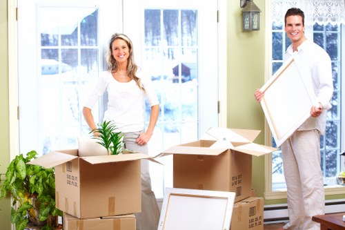 Eco-friendly packing and boxes setup for Bermondsey storage