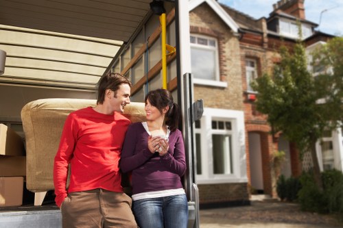 Preparation checklist scene for a home move in Bermondsey
