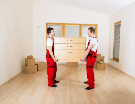 Business relocation logistics in a Bermondsey street setting